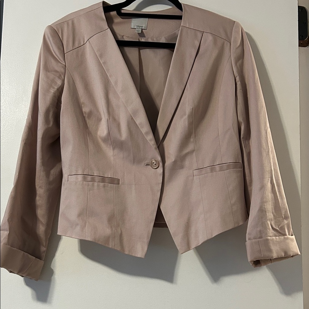 Women's Halogen Blush Blazer in EUC
